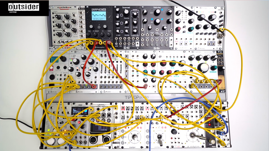 TEST SERIES Erica Synths Graphic VCO Eurorack